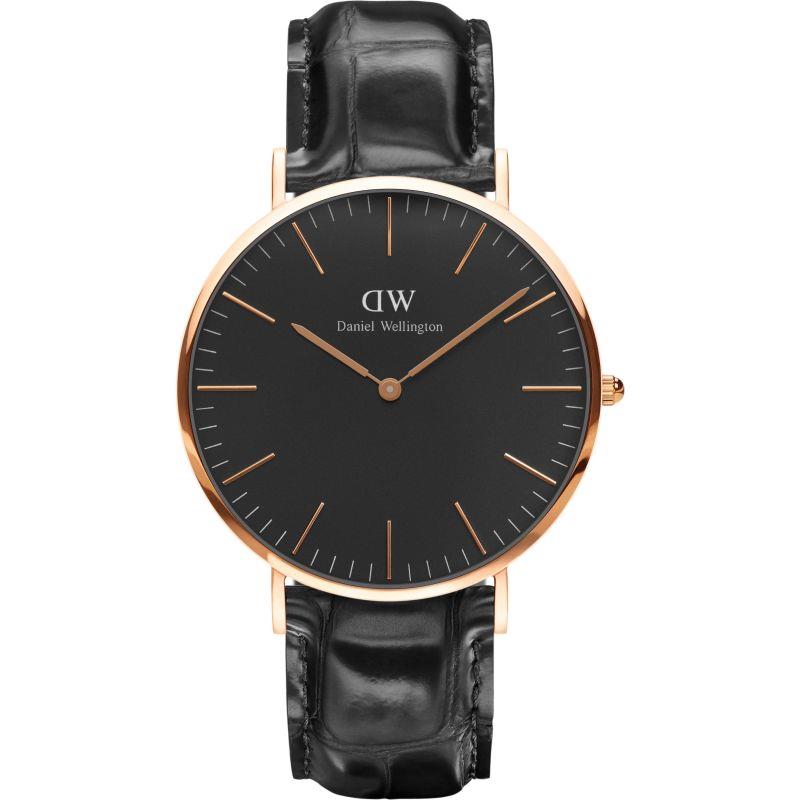 Daniel Wellington DW00100129 Classic Black Reading 40 Mm Mens Watch Daniel Wellington DW00100129 Classic Black Reading 40 Mm Mens Watch